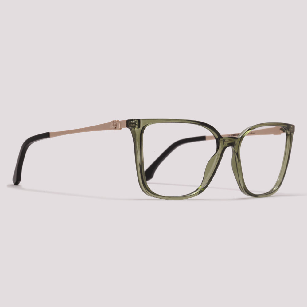Colcci Duda Verde Oliva Translúcido - Grau - 58 mm