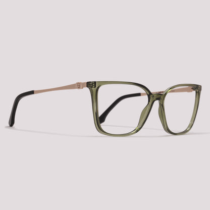 Colcci Duda Verde Oliva Translúcido - Grau - 58 mm