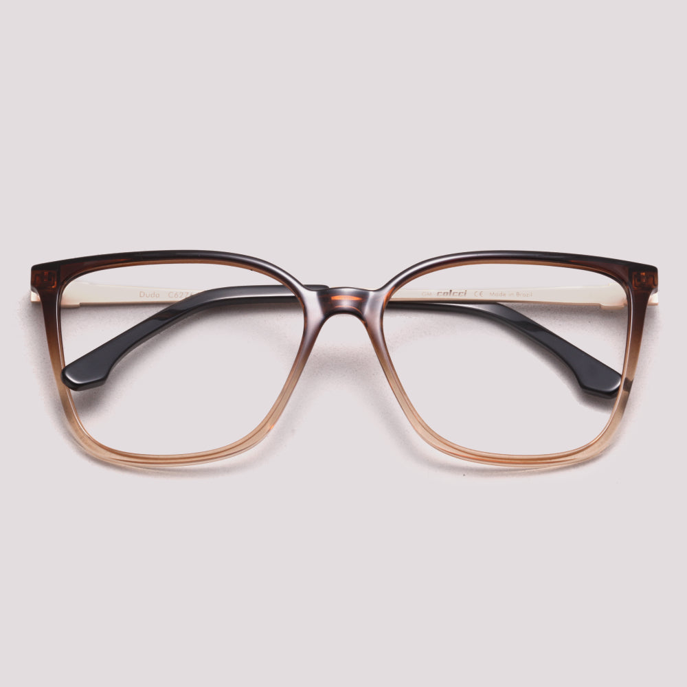 Colcci Duda Marrom Degradê - Grau - 58 mm