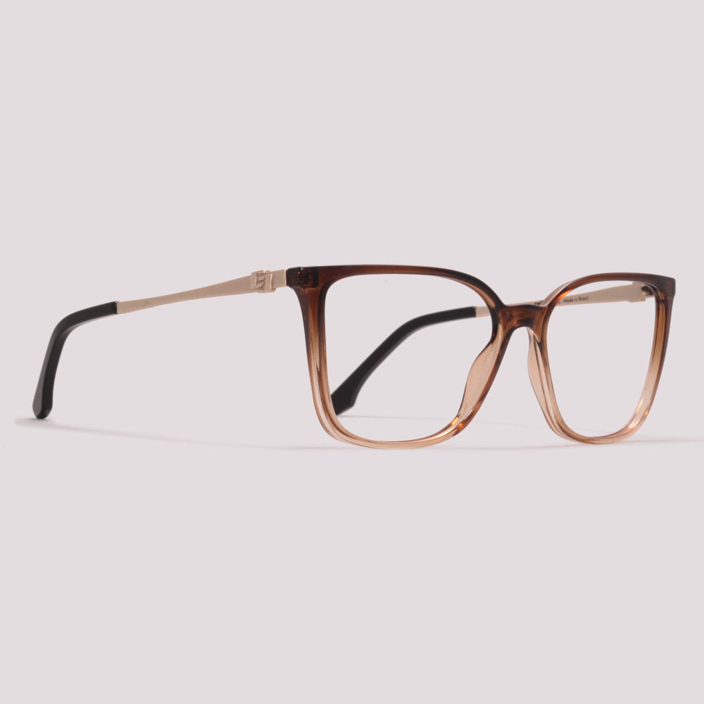 Colcci Duda Marrom Degradê - Grau - 58 mm