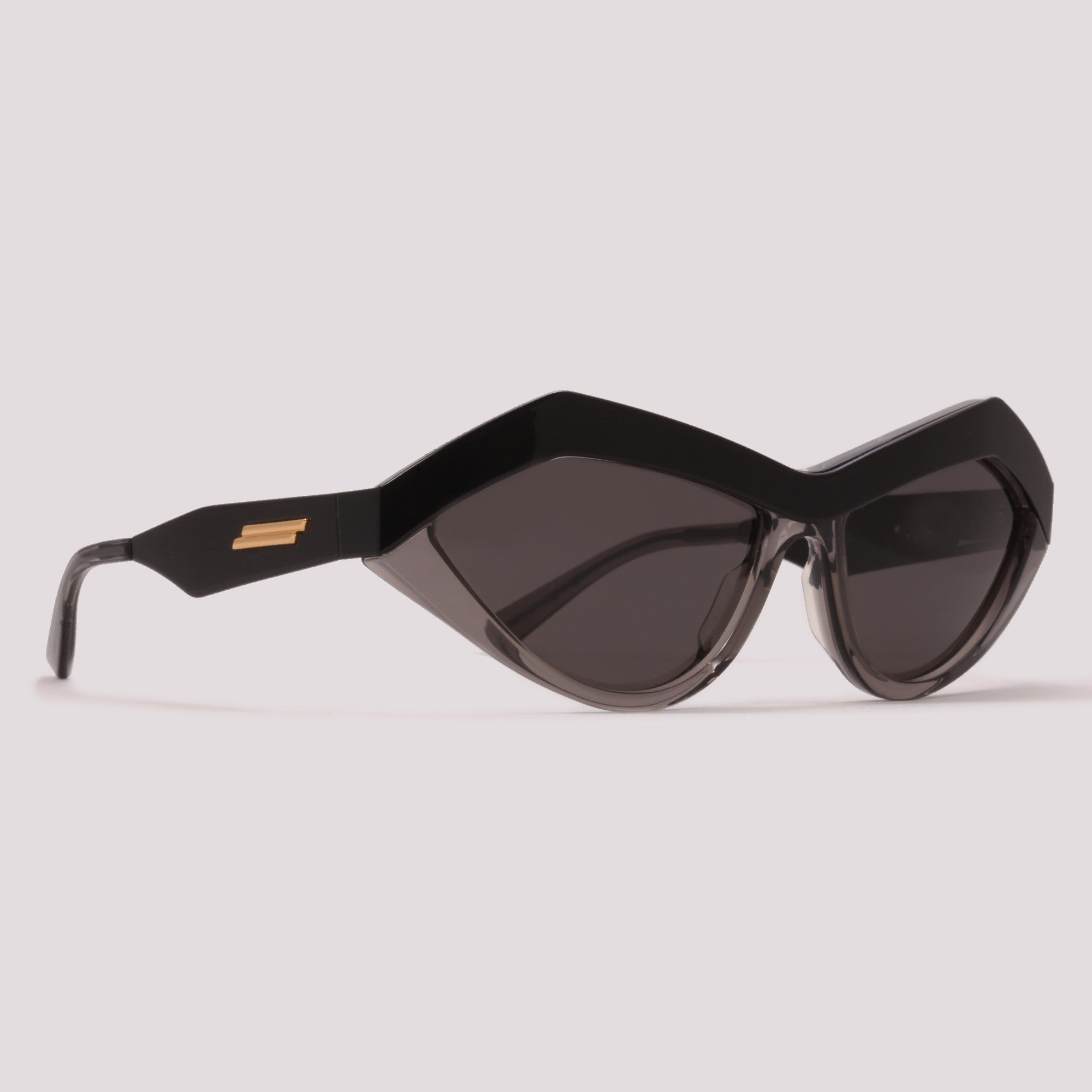 Bottega Veneta BV1055S 001 Preto Brilho Preto - Sol - 62 mm