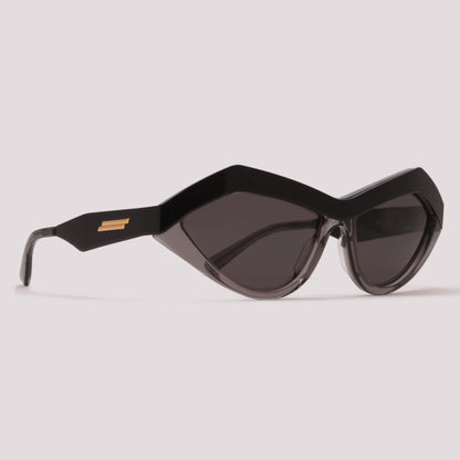 Bottega Veneta BV1055S 001 Preto Brilho Preto - Sol - 62 mm