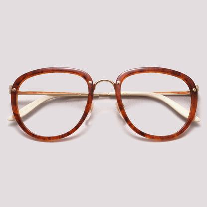 Gucci GG0675O 005 Marrom Mesclado - Grau - 52 mm