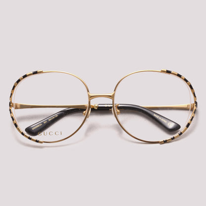 Gucci GG0596OA 001 Dourado Brilho - Grau - 58 mm