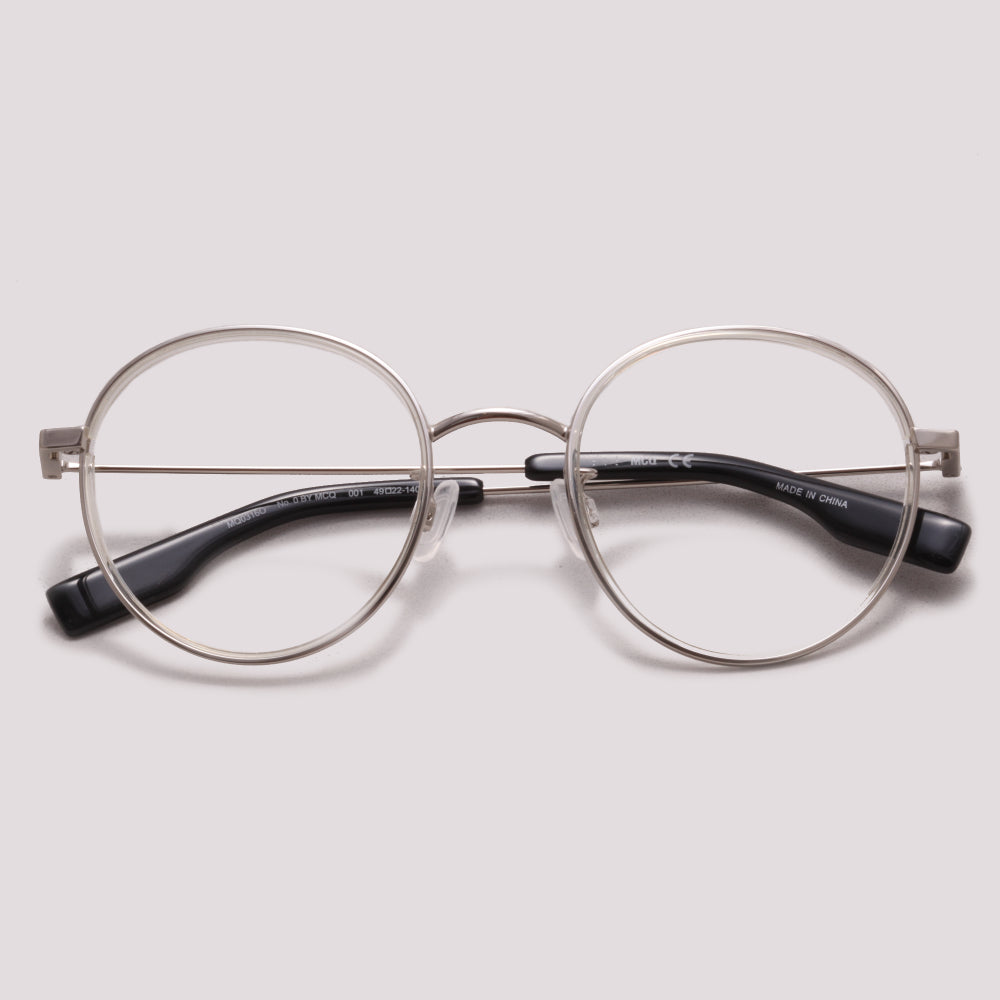 MCQ MQ0316O 001 Prata Brilho - Grau - 49 mm