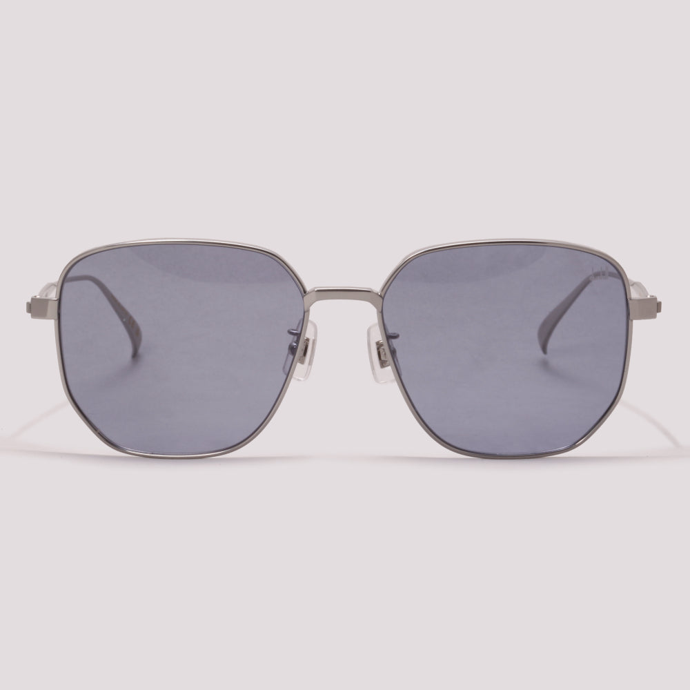 Dunhill DU0051S 004 Prata Brilho Azul - Sol - 59 mm