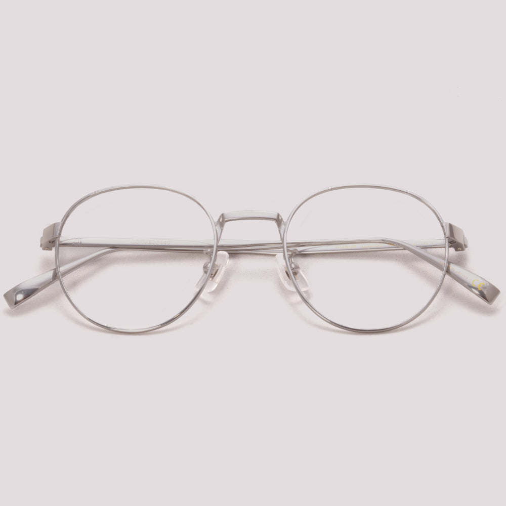 Dunhill DU0035O 002 Prata Brilho - Grau - 49 mm