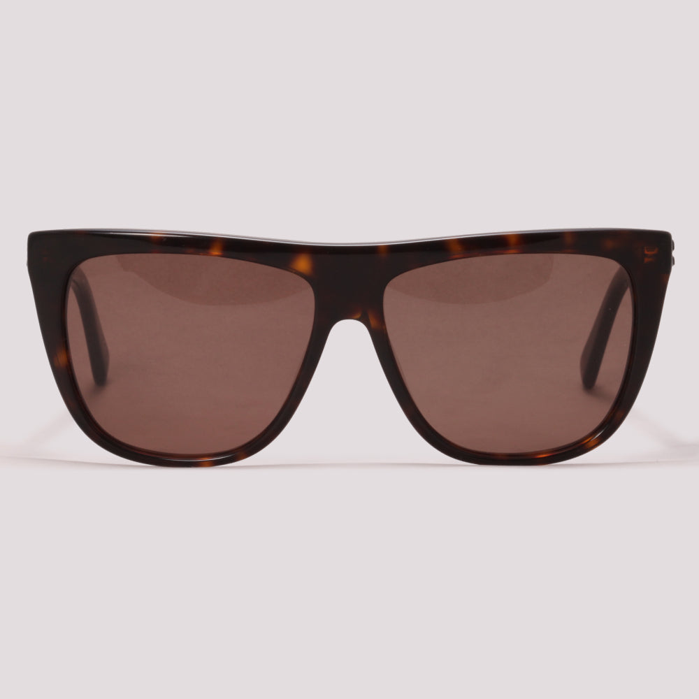 Stella Mccartney SC0149S 002 Marrom Mesclado Marrom - Sol - 56  mm