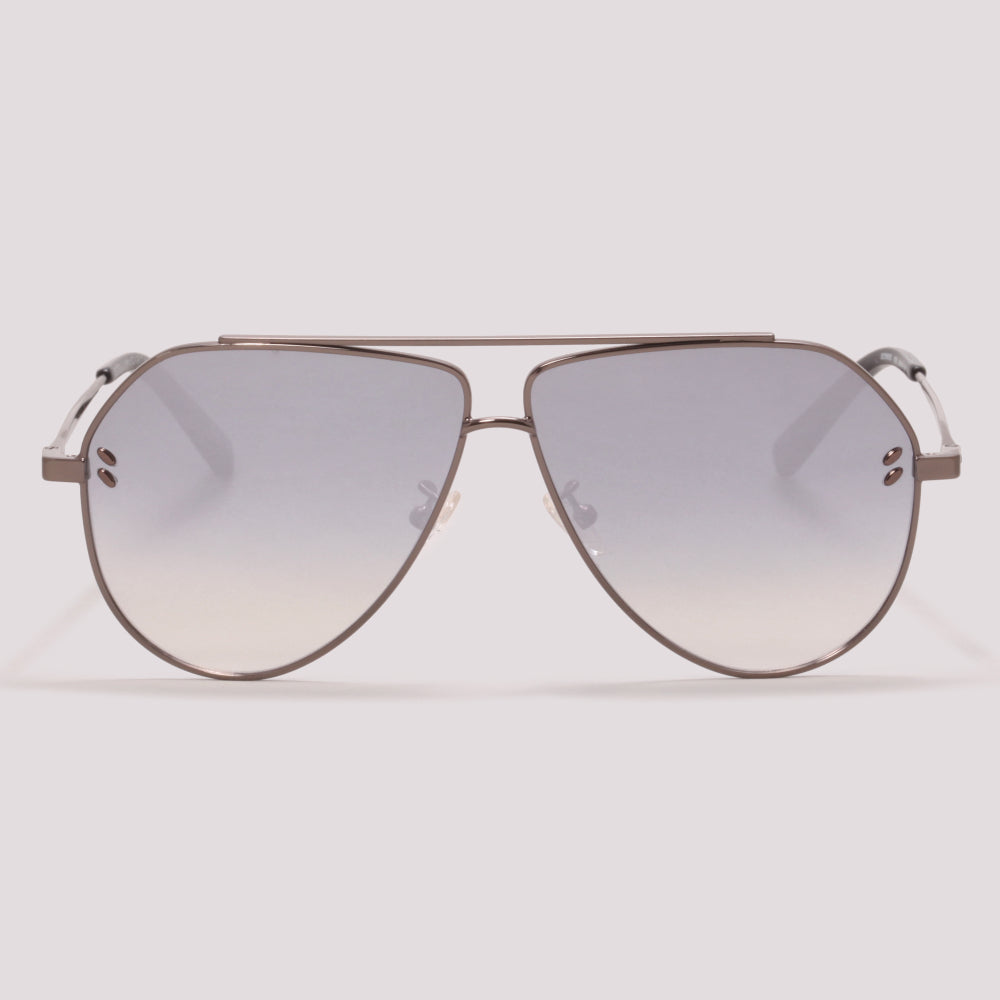 Stella Mccartney SC0063S 005 Cinza Brilho Cinza Espelhado - Sol - 60 mm