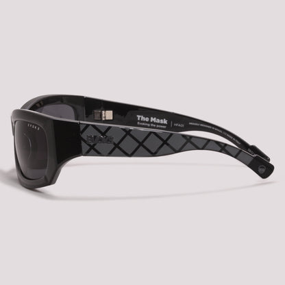 Evoke X Henrique Fogaça The Mask HFA01 Preto Brilho Preto - Sol - 59 mm