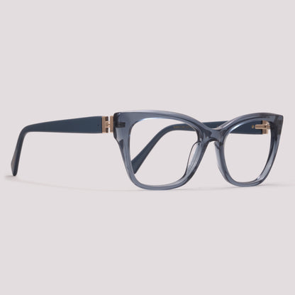 Hickmann Acacia 5 D02 Azul Translúcido - Grau - 53 mm