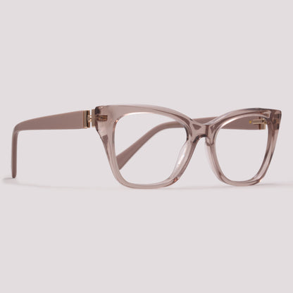 Hickmann Acacia 5 H02 Marrom Translúcido - Grau - 53 mm