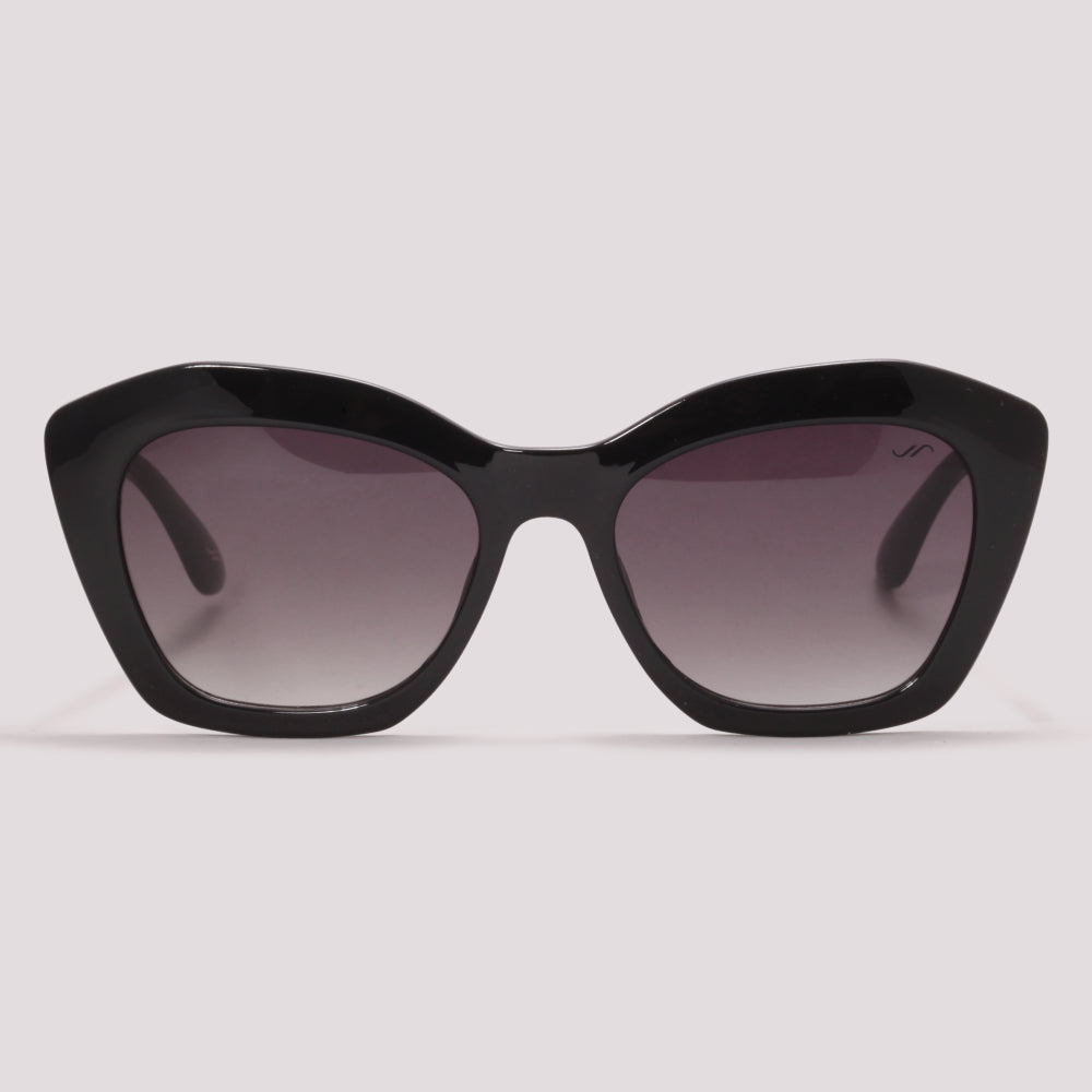 Jean Marcell JM5065 A01 Preto Brilho Preto Degradê - Sol - 53 mm