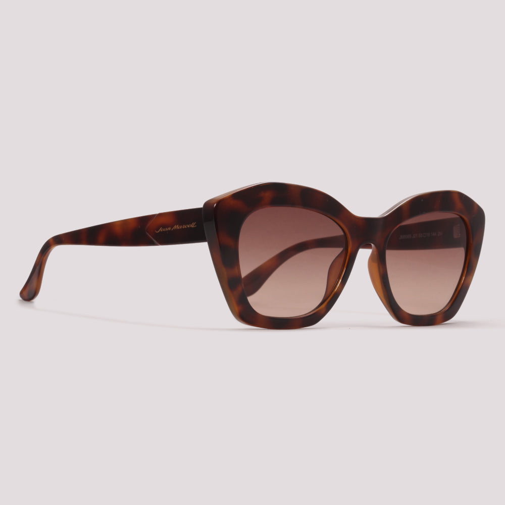 Jean Marcell JM5065 J21 Marrom Mesclado Marrom Degradê - Sol - 53 mm