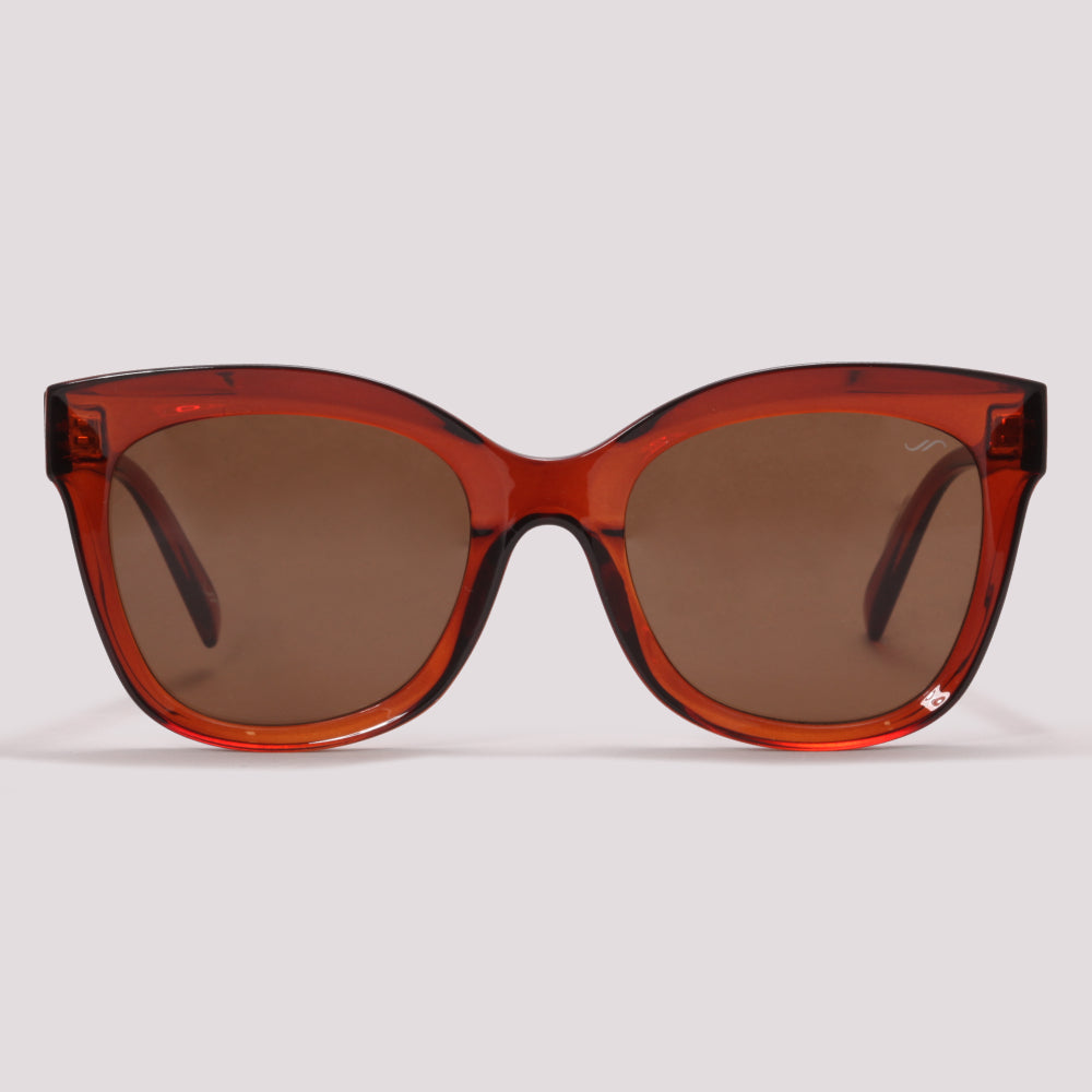 Jean Marcell JM5069 G02 Marrom Translúcido Marrom - Sol - 53 mm