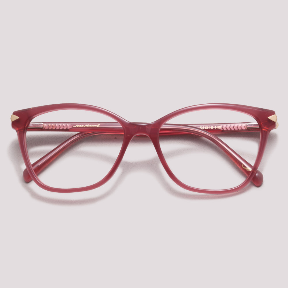 Jean Marcell JM6114 C01 Rosa Translúcido - Grau - 53 mm