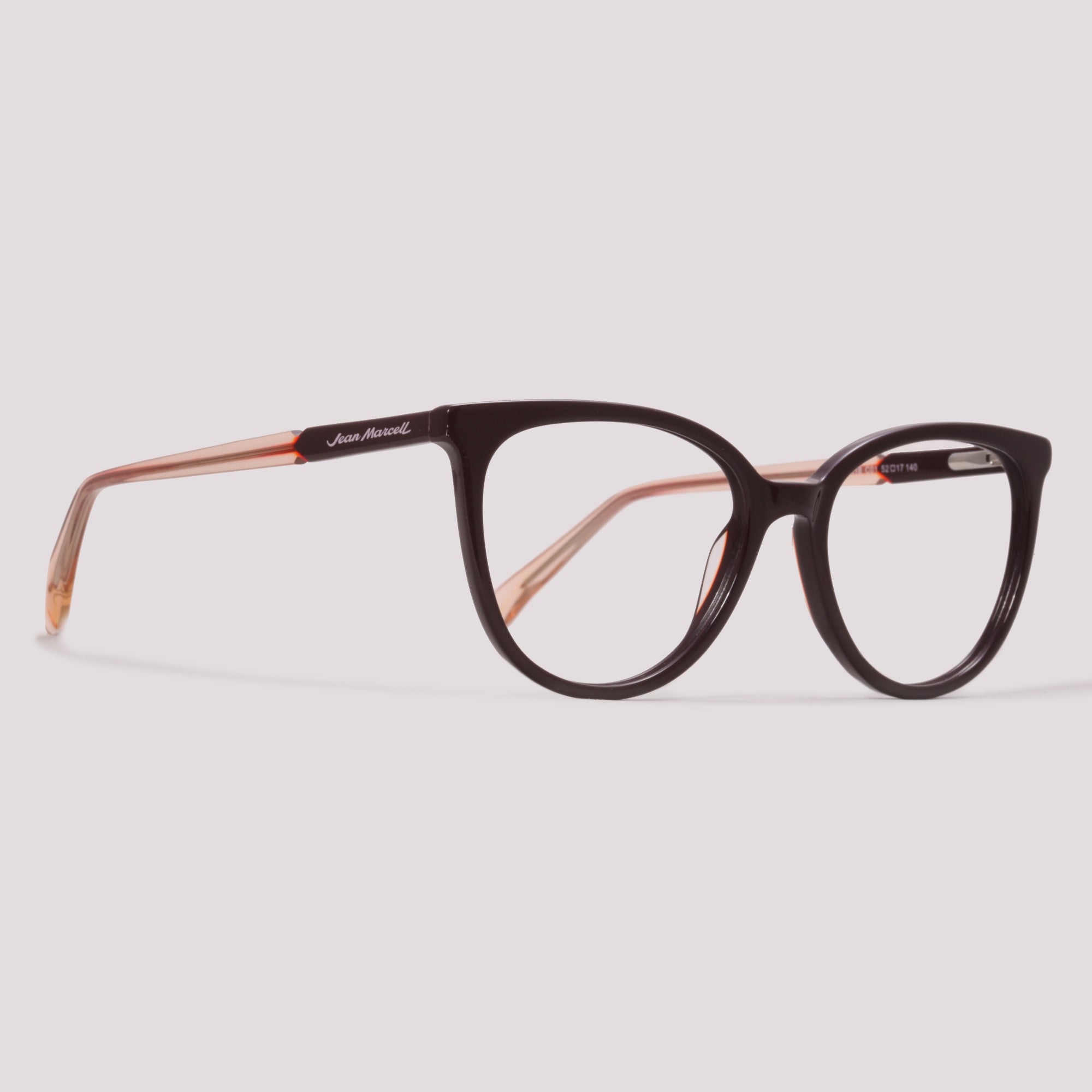 Jean Marcell JM6118 C01 Vinho Brilho - Grau - 52 mm