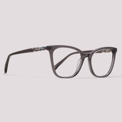 Jean Marcell JM6119 H01 Cinza Translúcido - Grau - 53 mm