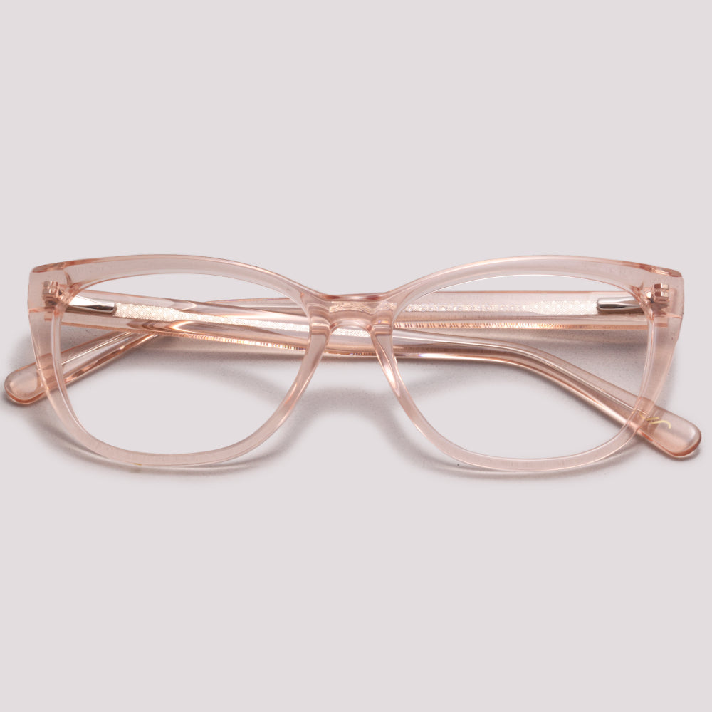 Jean Marcell JM6120 G01 Marrom Translúcido - Grau - 55 mm