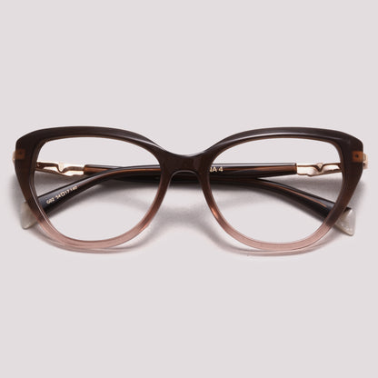 Ana Hickmann Lena 4 G02 Marrom Degradê Brilho - Grau - 52 mm