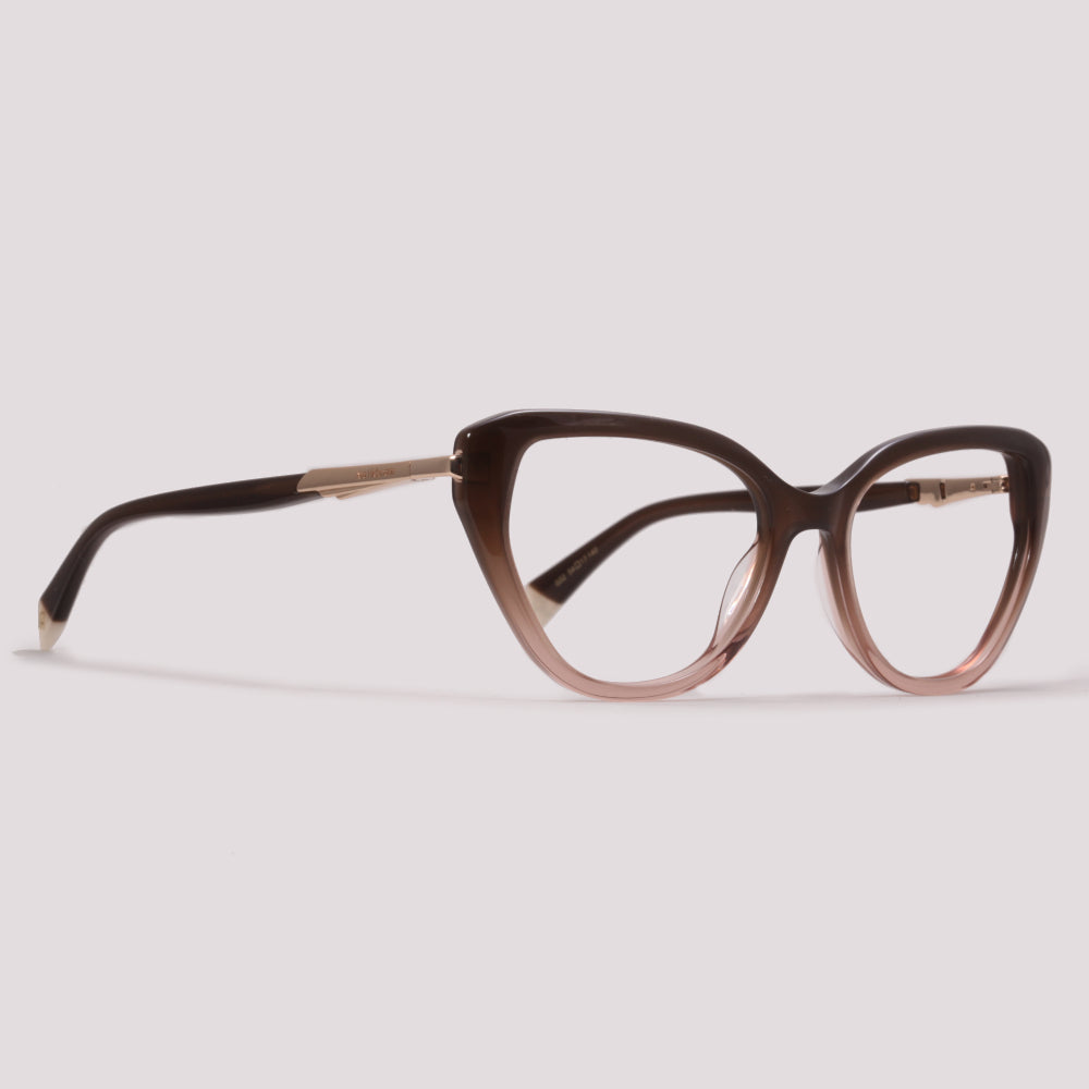 Ana Hickmann Lena 4 G02 Marrom Degradê Brilho - Grau - 52 mm