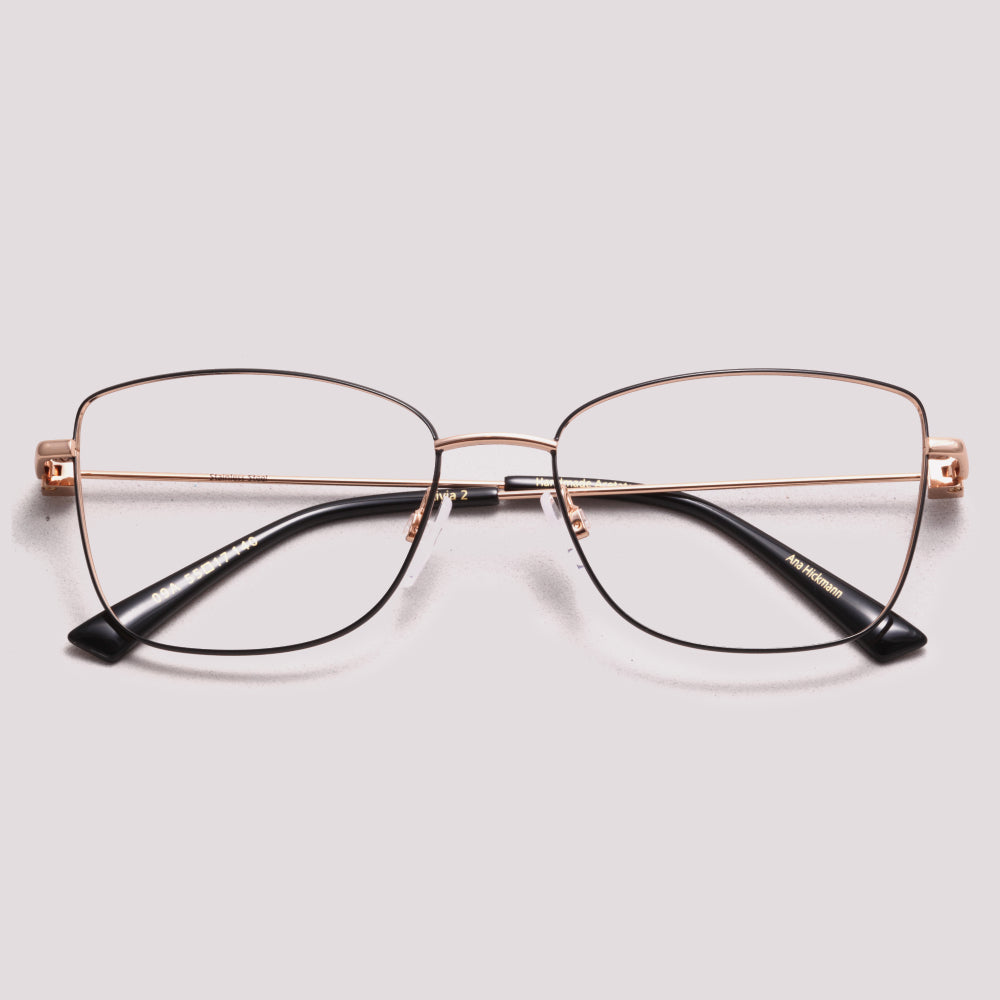 Ana Hickmann Livia 2 05A Dourado Brilho - Grau - 54 mm (Cópia)