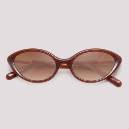 Anima Sou Espontanea G01 Marrom Translúcido Marrom Degradê - Sol - 54 mm