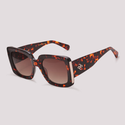 Anima Sou Meticulosa G21 Marrom Mesclado Marrom Degradê - Sol - 53 mm