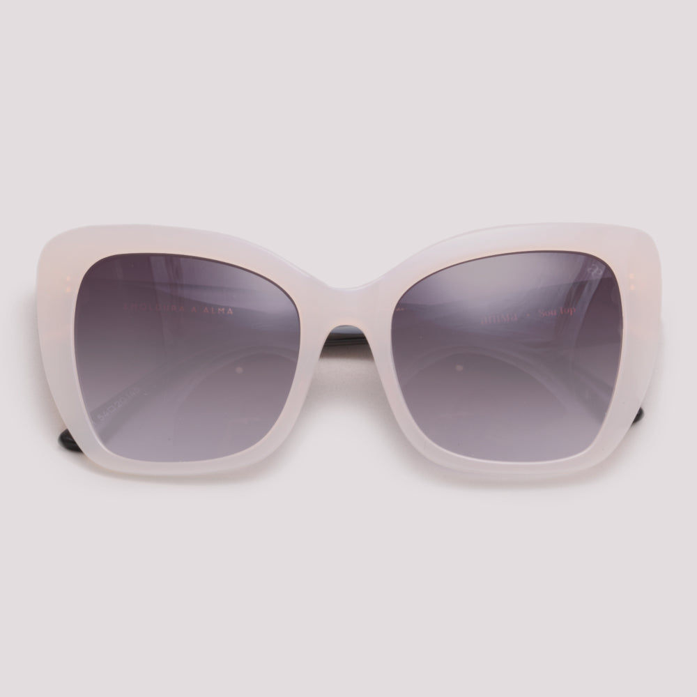 Anima Sou Top B01 Branco Translúcido - Sol - 54 mm