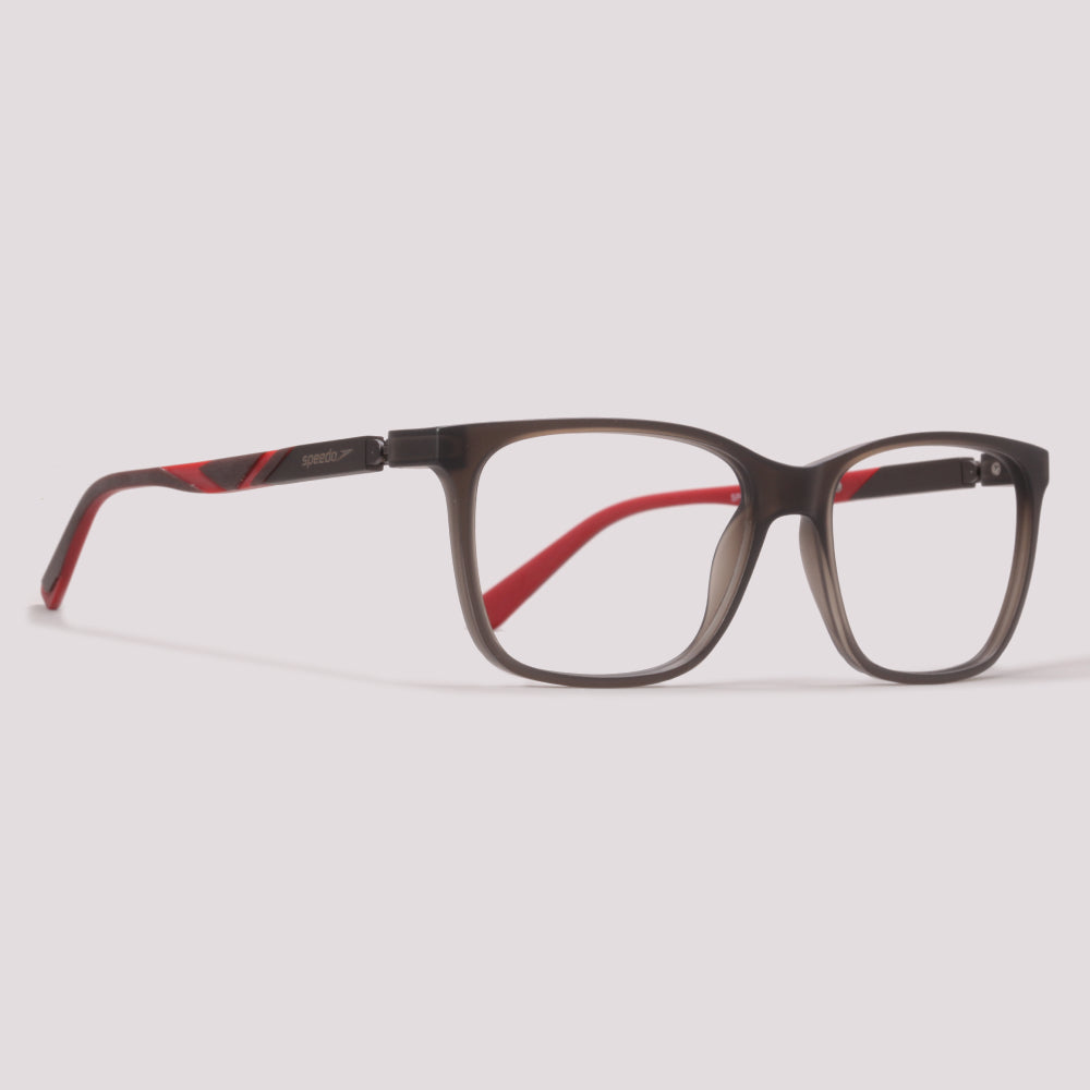 Speedo SP6139I A13 Cinza e Vermelho Fosco - Grau - 57 mm