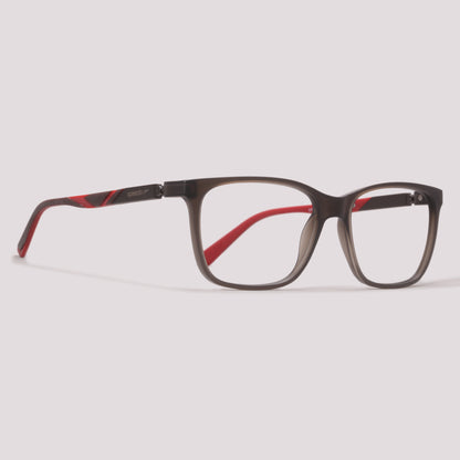 Speedo SP6139I A13 Cinza e Vermelho Fosco - Grau - 57 mm