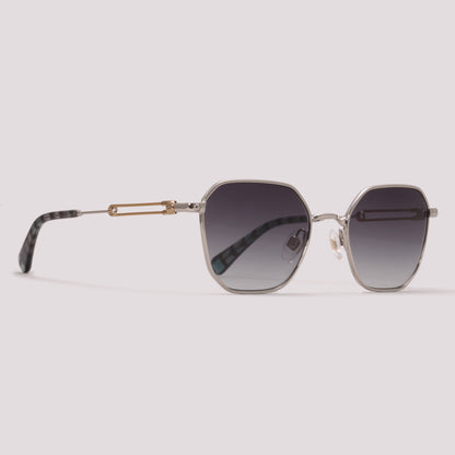 Anima Sou Ativa 03A Prata Brilho Preto Degradê - Sol - 51 mm