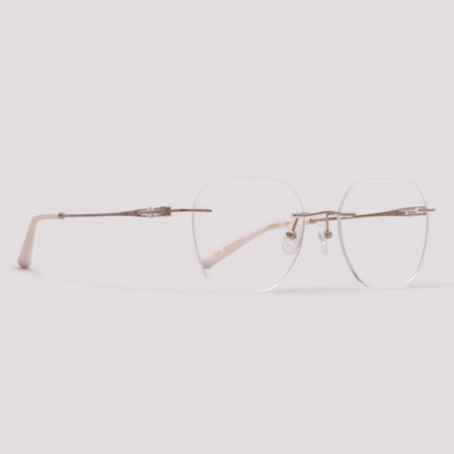 Anima Sou Valente 04A Dourado Brilho e Branco - Grau - 52 mm