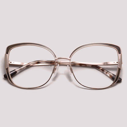 Ana Hickmann AH10037 04A Dourado e Marrom Translúcido - Grau - 55 mm