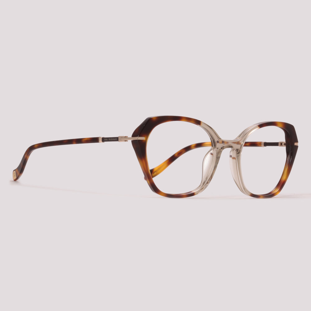 Ana Hickmann 20 anos AH60001 G01 Marrom Mesclado Brilho - Grau - 54 mm