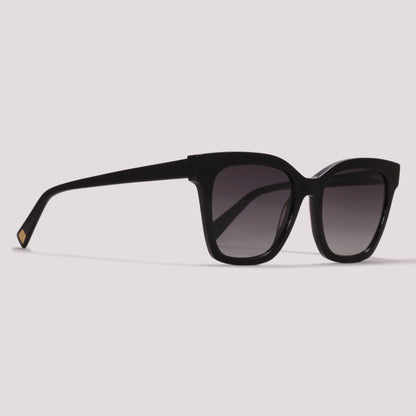 Hickmann HI9071 A02 Preto Brilho Preto Degradê - Sol - 53 mm