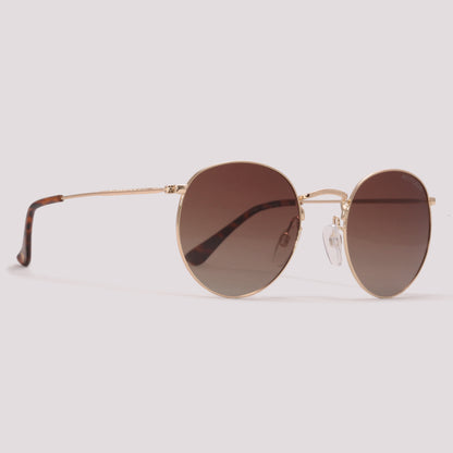 Atitude AT3241 04A Dourado Brilho Marrom Degradê - Sol - 52 mm