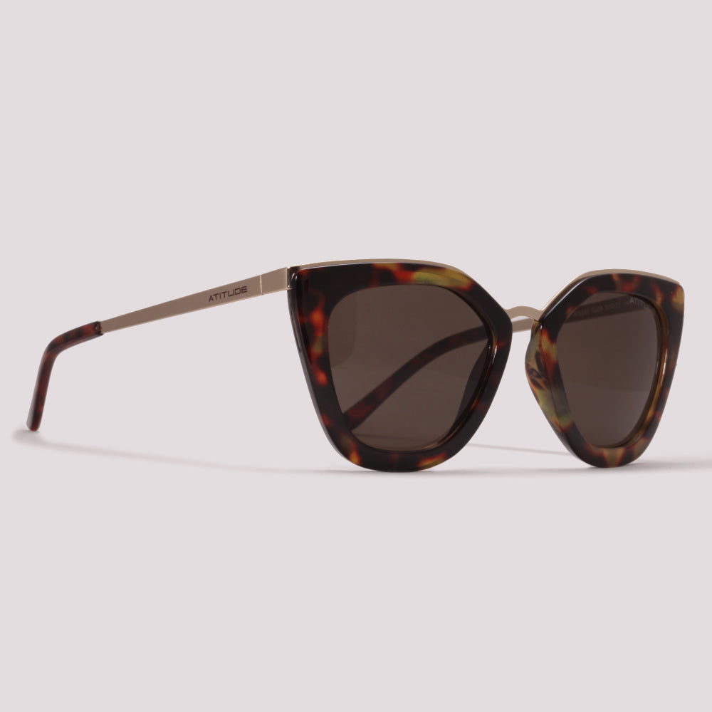 Atitude AT5340 G22A Marrom Mesclado Marrom - Sol - 52 mm