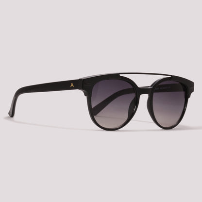 Atitude AT5371 A02 Preto Brilho Preto Degradê - Sol - 52 mm