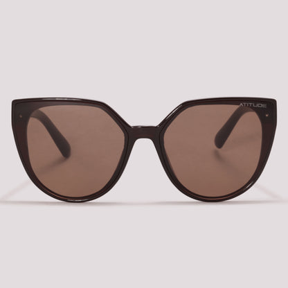 Atitude AT5450 G01 Marrom Translúcido Brilho Marrom - Sol - 60 mm