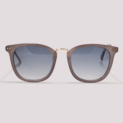 Atitude AT8071 H01 Cinza Translúcido e Dourado Brilho Azul Degradê - Sol - 52 mm