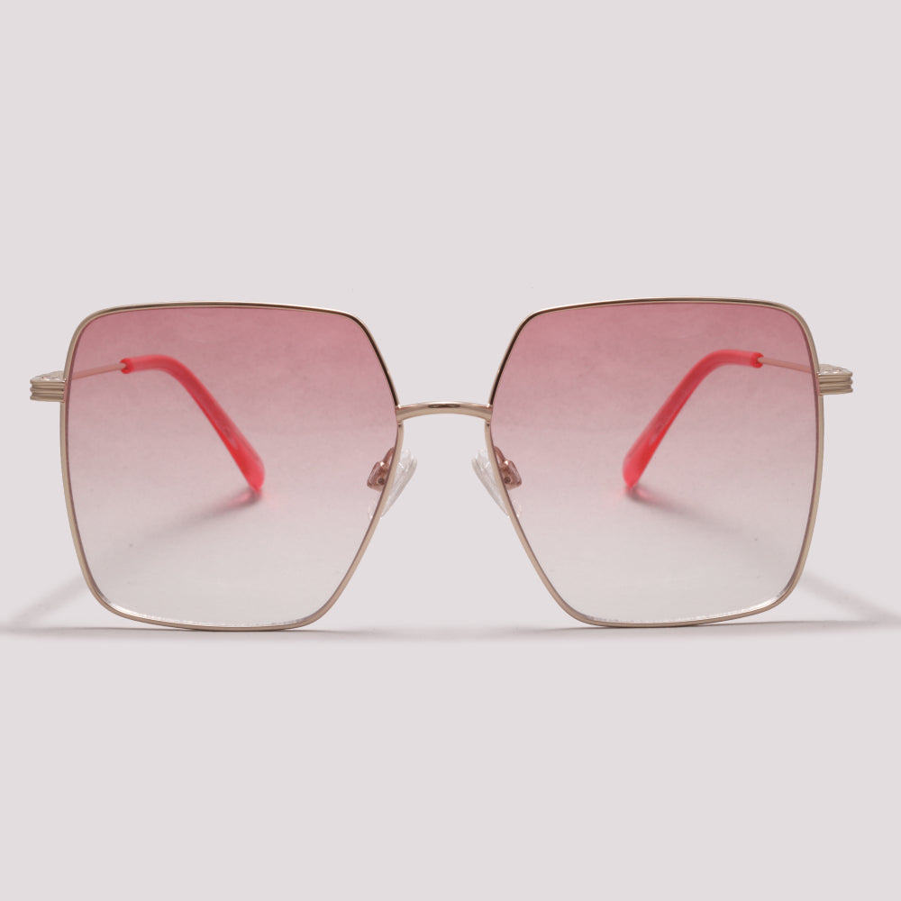 Atitude AT8143 05A  Dourado Brilho Rosa Degradê - Sol - 57 mm