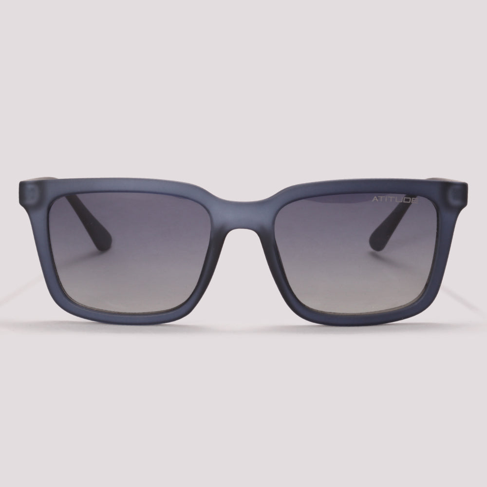 Atitude AT8200M D12 Azul Translúcido Fosco Preto Degradê - Sol - 53 mm