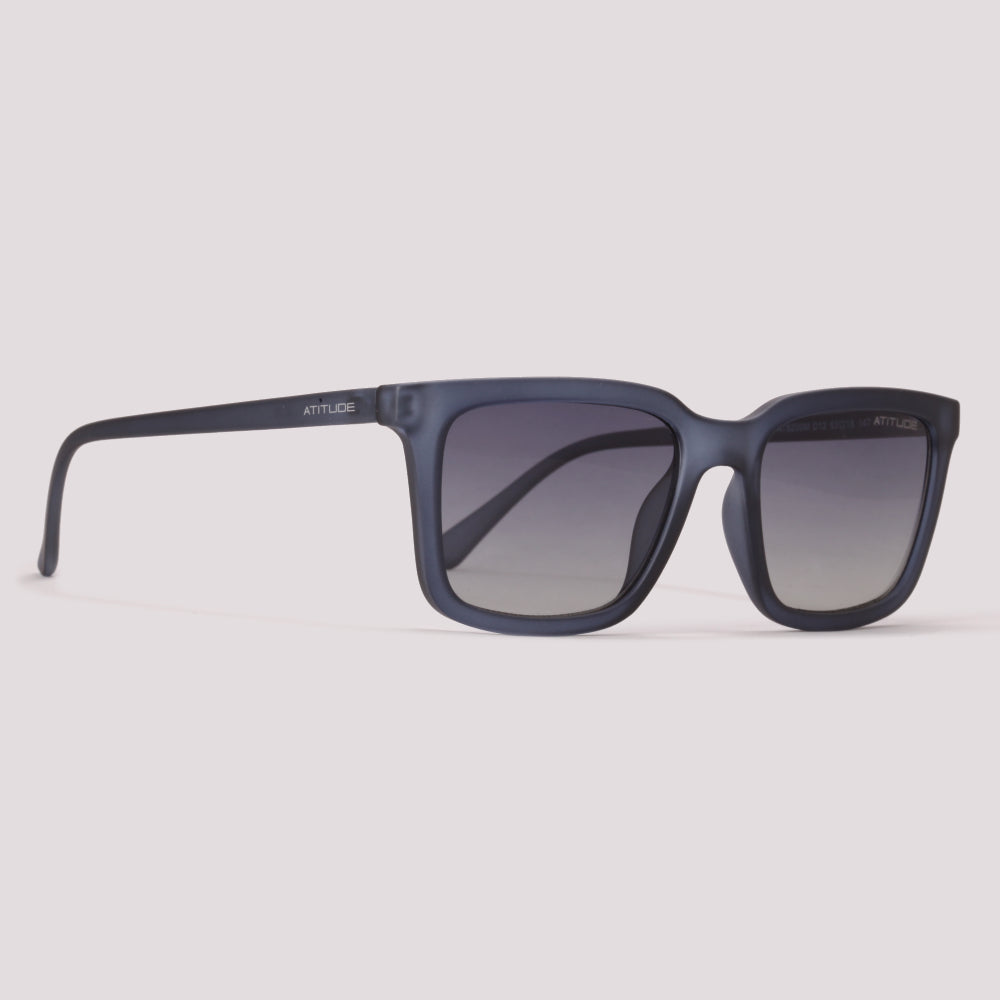Atitude AT8200M D12 Azul Translúcido Fosco Preto Degradê - Sol - 53 mm