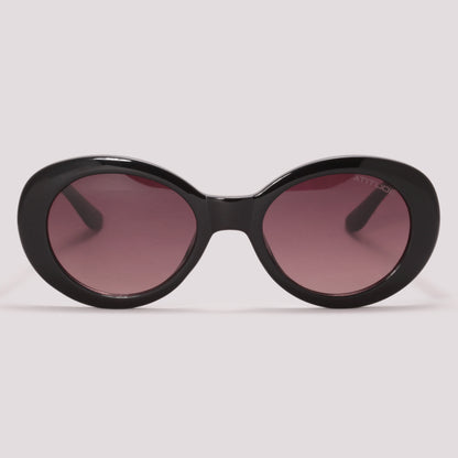 Atitude AT8207 A01 Preto Brilho Preto Degradê - Sol - 51 mm