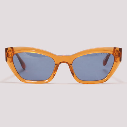 Evoke EVK 42 L02 Laranja Translúcido Azul - Sol - 52 mm