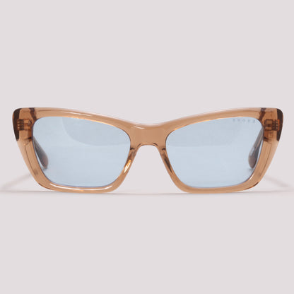 Evoke EVK 44 G02 Marrom Translúcido Azul - Sol - 53 mm