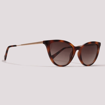 Hickmann Flora 1 HI50001 G21 Marrom Mesclado e Dourado Marrom Degradê - Sol - 55 mm