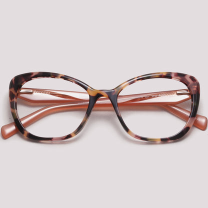 Hickmann HI60034 G21 Marrom e Rosa Mesclado Translúcido - Grau - 55 mm