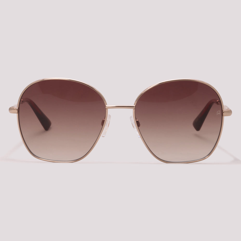 Ana Hickmann Gabi 1 04A Dourado Brilho Marrom Degradê -Sol - 56 mm